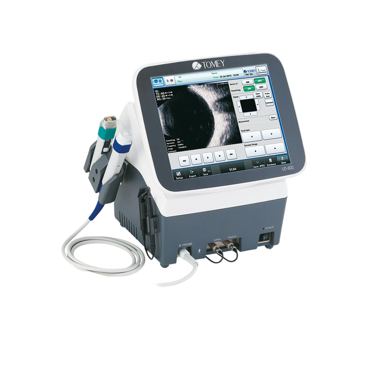 Прибор ультразвуковой B-scan Tomey UD-800 (с функцией A-Scan и UBM)